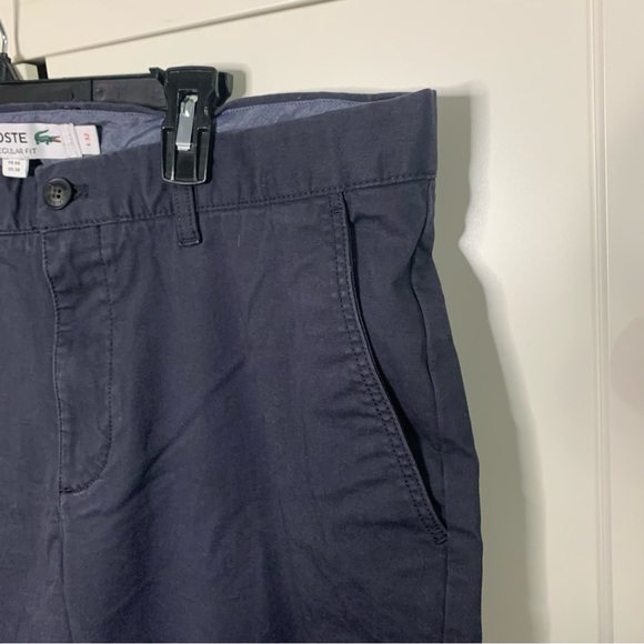 Men’s Lacoste Regular Fit Chino Pants - Picture 8 of 10